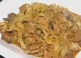 Gulasch mit Spitzkohl