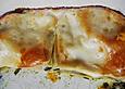 Vegetarische K&uuml;rbis - Mangold - Lasagne