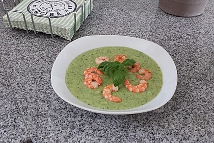 Zucchinicremesuppe mit Hackbällchen (ohne Kohlenhydrate) 2