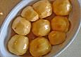 Glasierte &Auml;pfel mit Vanillesauce