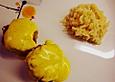 Thail&auml;ndische Hackfleischb&auml;llchen an Currysauce
