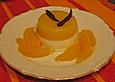 Orangen - Vanilledessert