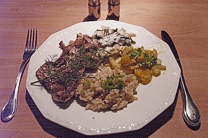 Doradenfilets an Lauchrisotto 1