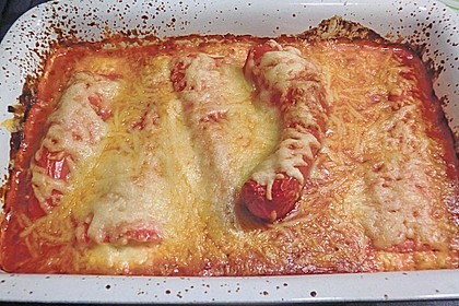 &Uuml;berbackene Spitzpaprika mit K&auml;sef&uuml;llung 2