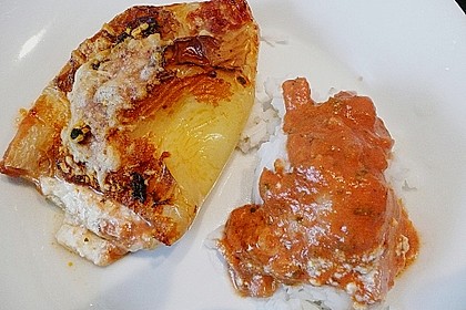 &Uuml;berbackene Spitzpaprika mit K&auml;sef&uuml;llung 10