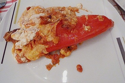 &Uuml;berbackene Spitzpaprika mit K&auml;sef&uuml;llung 17