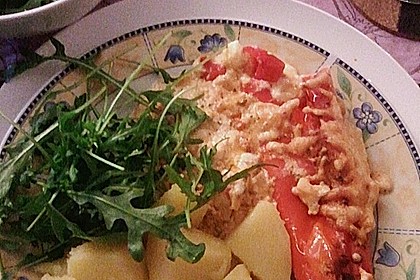 &Uuml;berbackene Spitzpaprika mit K&auml;sef&uuml;llung 18
