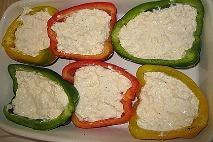 &Uuml;berbackene Spitzpaprika mit K&auml;sef&uuml;llung 20