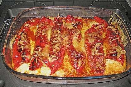 &Uuml;berbackene Spitzpaprika mit K&auml;sef&uuml;llung 27