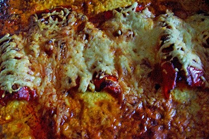 &Uuml;berbackene Spitzpaprika mit K&auml;sef&uuml;llung 30