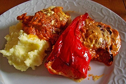 &Uuml;berbackene Spitzpaprika mit K&auml;sef&uuml;llung 31