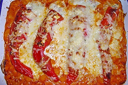 &Uuml;berbackene Spitzpaprika mit K&auml;sef&uuml;llung 32