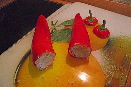 &Uuml;berbackene Spitzpaprika mit K&auml;sef&uuml;llung 34