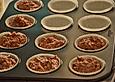 Vollkornmuffins mit Kokos und Schokolade ohne Ei