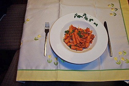 Nudeln mit Pilzen und Meeresfr&uuml;chten 2