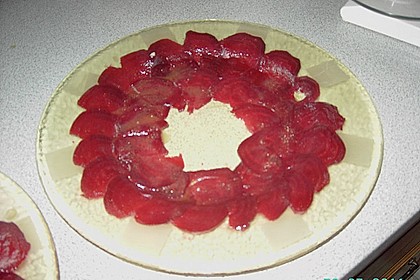 Lauwarmes Rote Bete - Carpaccio mit Feldsalat und Ziegenfrischk&auml;se 1