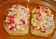 Thunfisch - K&auml;se - Sandwich