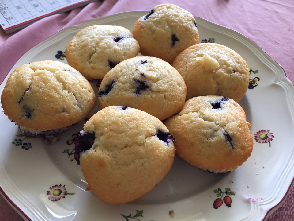 Blaubeermuffins (Rezept mit Bild) von Sumsebine