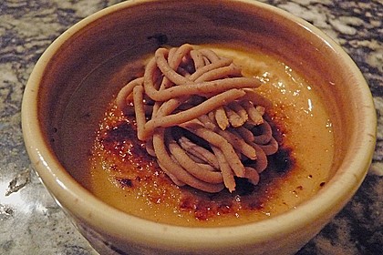 Vermicelles - Cr&egrave;me br&ucirc;l&eacute;e