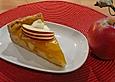 Apfelkuchen mit Sektguss