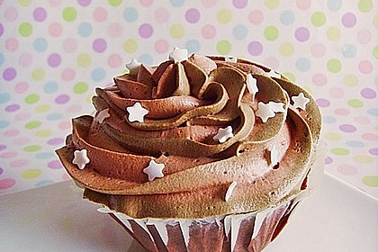 Schokoladen - Muffins mit Erdnussbutterkern 6