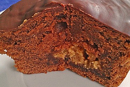 Schokoladen - Muffins mit Erdnussbutterkern 10