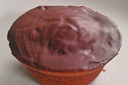 Schokoladen - Muffins mit Erdnussbutterkern 11