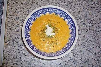 Paprika - M&ouml;hrensuppe