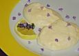 Wei&szlig;e Mousse au Chocolat mit Zitronennote