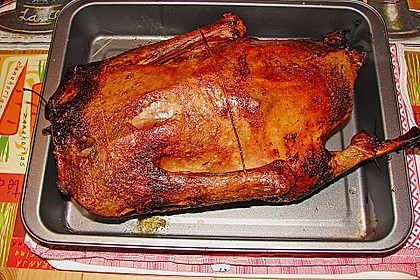 Gegrillte Gans 2