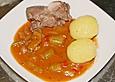 Truthahn - Rollbraten mit Zimt und Sellerie