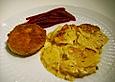 Kartoffelgratin mit Frischk&auml;se