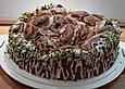 Rosenkuchen  mit  Mohn - Quark - Rosinenf&uuml;lle