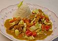 Kokoscurry mit Gefl&uuml;gel