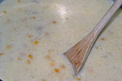 Maissuppe mit Huhn 1