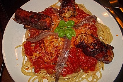 NeriZ.s schnelle Tomaten - Oliven - Sauce 1