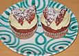Schokoladige Schmetterlingscupcakes