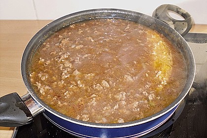 Haschee aus Hackfleisch 1