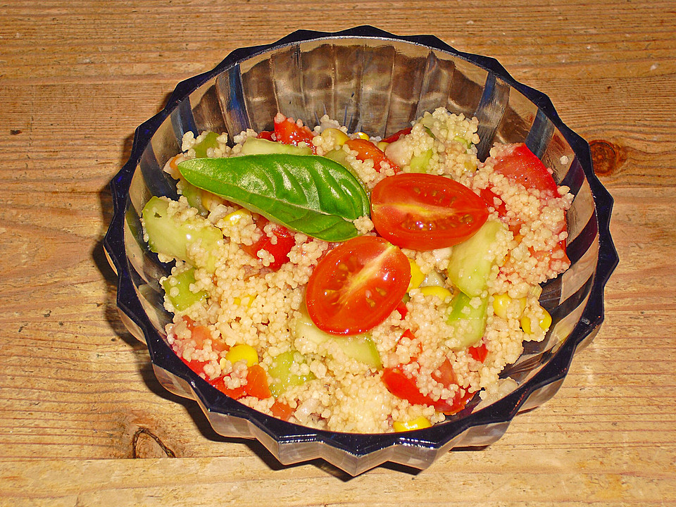 Schneller Couscous Salat (Rezept mit Bild) von keukenstar | Chefkoch.de