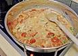Penne mit  Feta - Tomaten - Sauce