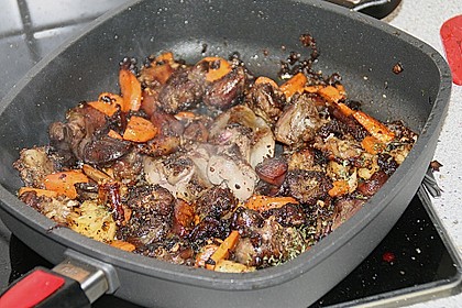 Weihnachtsgans mit Rotwein - Ingwersauce 2