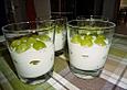 Quark - Joghurt - Trauben Dessert