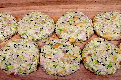 Schinken - Porree - Käse - Laibchen 6