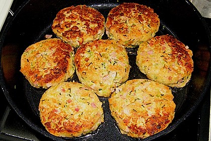 Schinken - Porree - Käse - Laibchen 4