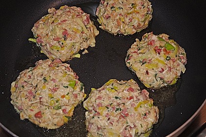 Schinken - Porree - Käse - Laibchen 10