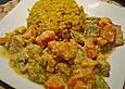 S&uuml;&szlig;kartoffel - Curry mit Bulgur