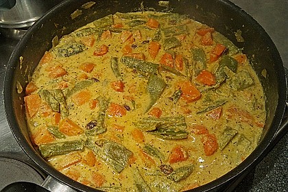 S&uuml;&szlig;kartoffel - Curry mit Bulgur 1