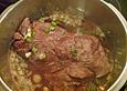 Wildschweinbraten im Schnellkochtopf
