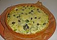 Gem&uuml;setarte mit M&ouml;hre und Zucchini