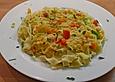 Bandnudeln mit Linsencurry